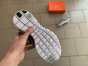 Чоловічі кросівки Nike Free Run 3.0 v3 Light Grey світло-сірі легка сітка, фото 3
