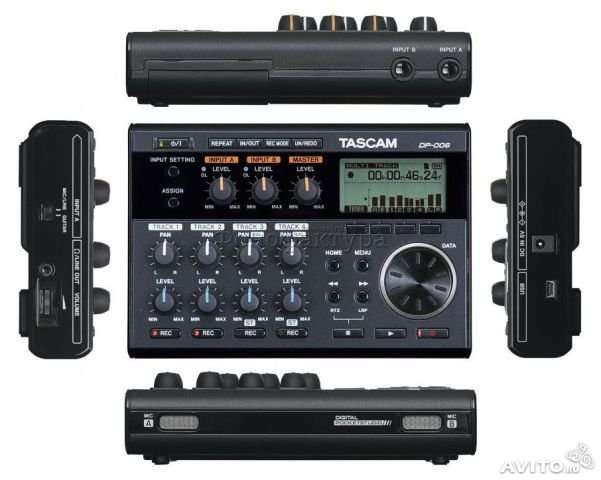 Рекордер Tascam DP-006