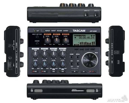 Рекордер Tascam DP-006, фото 1