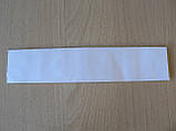 Наклейка s орнамент задній GRANDIS 203х40мм сріблястий силіконовий напис на авто Mitsubishi Міцубіші Грандіс, фото 2
