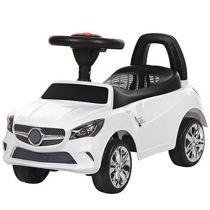 Толокар Mercedes (Bambi 3147C-1) Білий, музика, світло фар, фото 1