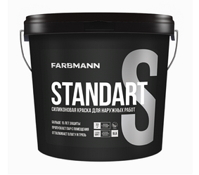 Farbmann Standart S матова цокольна фарба LА 9л