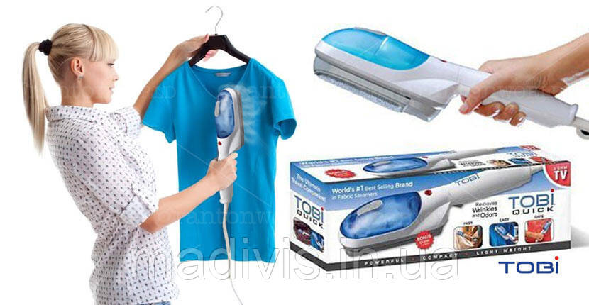 Ручний відпарювач TOBI Travel Steam, фото 1
