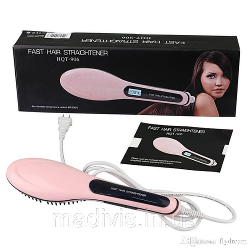 Розчіска-випроститель волосся Fast Hair HQT-906