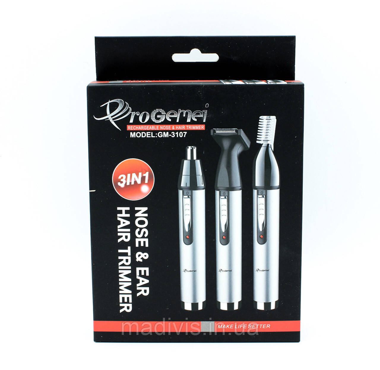 Тример 3 в 1 Gemei GM-3107, фото 1