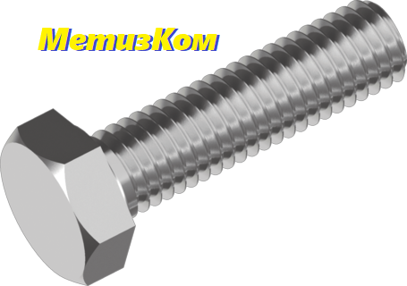 Болт метричний М10*40 кл. пр. 8.8 DIN 933 оцинкований