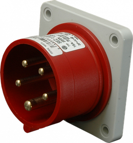 Вбудована Вилка пряма, IRR 3253, IP44 (32A, 400V, 3P+N+PE) SEZ