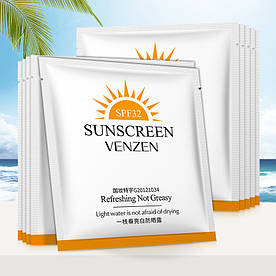 Крем для засмаги VENZEN SUNSCREEN SPF32 Refreshing Not Greasy(3г)