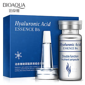 Набір сироваток з гіалуронової кислотою і вітаміном B6 BIOAQUA HYALURONIC ACID ESSENCE B6 (5мл*10шт)