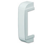 Адаптер для введення каналу 70х22мм в коробки PDD-N і 6 модульну коробку Brava білий [07225] In-liner Front ДКС