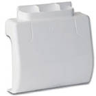 Відвід широкий від каналів 70х22, 90x25мм до 6 модульної коробки Brava білий [09206] In-liner Front ДКС