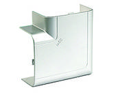 Кут плаский 140х50мм ABS пластик сірий металік [01403G] In-liner Aero ДКС