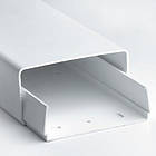 Короб для кондиціонерів (основа+кришка) 90х60мм, довжина 2м, білий, Angara, дкс [air90600]