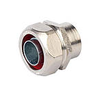 Муфта металорукав-коробка dn 10,М16х1, 5, внутрішня різьба, нікельова латунь, Cosmec, дкс [6015-10a]