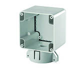 Коробка монтажна на стовп діаметром 40мм, монтаж на торець стовпа, 95х95, Quadro, дкс [dis137131]