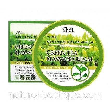 Масажний крем Ekel Green Tea Massage Cream з екстрактом
зеленого чаю