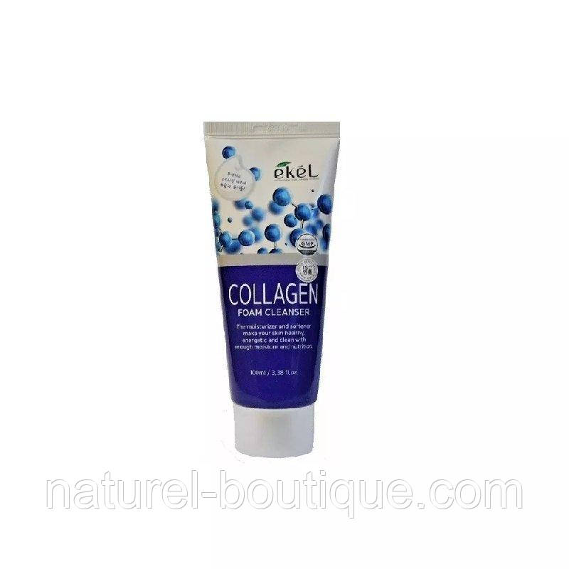 Пінка для вмивання Ekel Collagen Foam Cleanser з екстрактом
колагену