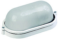 Світильник нпп 1401 овал 60Вт ip54 білий [lnpp0-1401-1-060-k01]