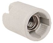 Патрон E14 підвісний 44х32mm керамічний [EPC20-04-01-K01] Пкр14-04-К43 UEC