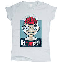 Use Your Brain Футболка женская