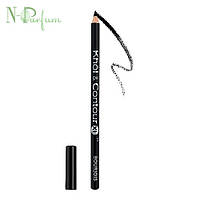 Олівець для повік Bourjois Khol and Contour XL, 001 чорний 1.65 г.