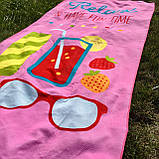 Пляжний рушник  ⁇  Пляжний плед  ⁇  Пляжний килимок  ⁇  "RELAX" Розмір 170*86 см., фото 3