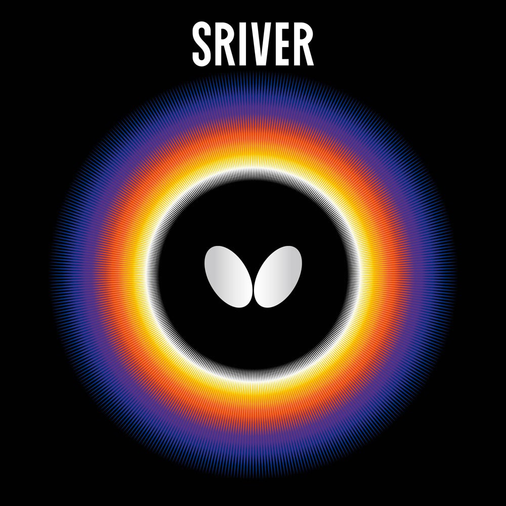 Накладка Butterfly Sriver L 2.1 мм чорна