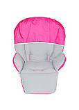 Чохол до стільчика для годування Capella Piero Fabula малиновий, фото 2