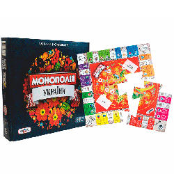 Настільна гра Монополія Україна LUX 7008.