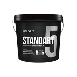 Farbmann Standart 5 водостійка матова фарба 4,5 л А