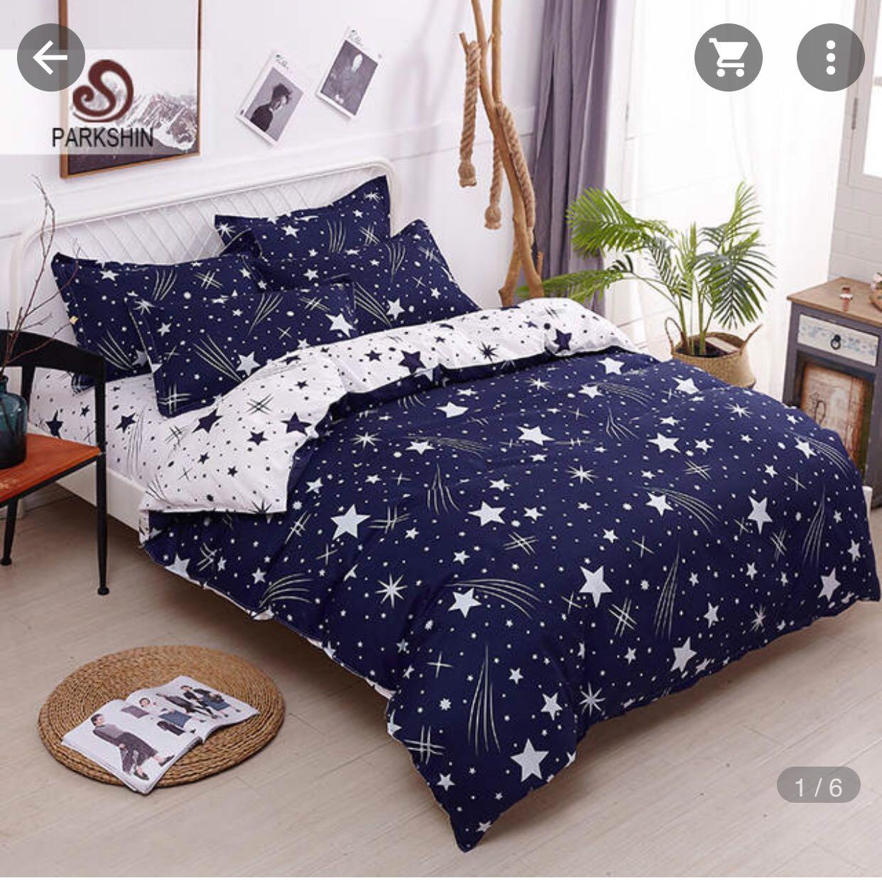 Двоспальний постільний комплект - Комета