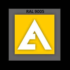 Порошкова Фарба ETIKA RAL 9005 Глянсовий (Поліефірна основа)