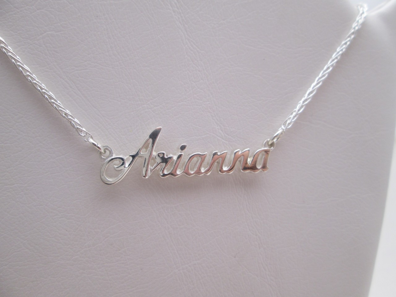 Срібне іменне кольє Аріанна Arianna DARIY 949