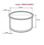 Чаша для мультиварки Rotex RIP-5018 A (тефлонова) (для REPC 53/55/56,57/58,72/73,75/76,78), фото 2