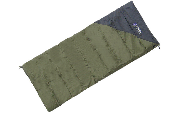 Спальний мішок Terra Incognita Campo 200 (Khaki/сірий)