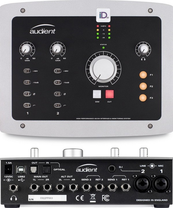 USB звукова карта Audient iD22