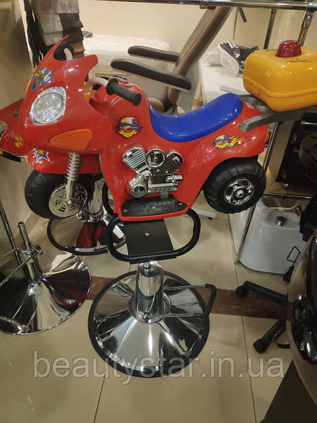 Парикмахерское Кресло для стрижки мотоцикл для детей, детскиепарикмахерские кресла для салонов красоты: продажа, цена в Одессе. парикмахерскиекресла от \