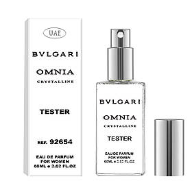 Тестер жіночий UAE Bvlgari Omnia Crystalline, 60 мл.