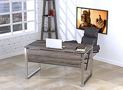 Письмовий стіл Loft design Q-135 з царгою Дуб Палена