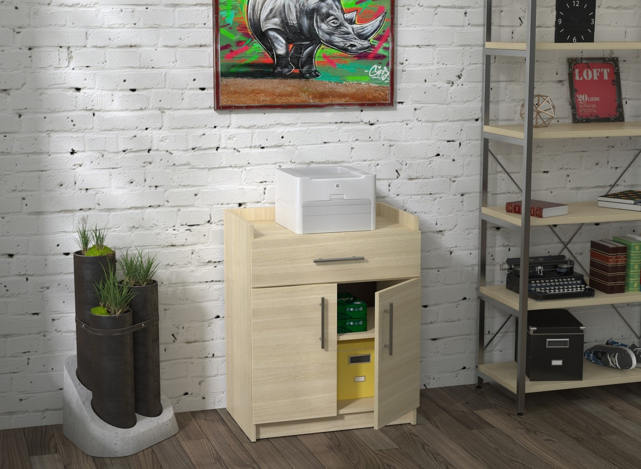 Тумба для принтера L-640 Loft design Дуб Борас