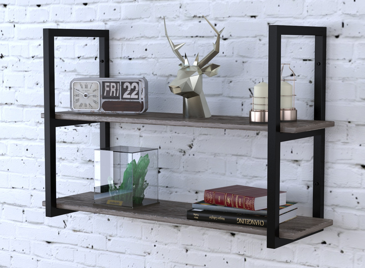 Полиця PL-2-18 Loft Design Дуб Палина 112 см