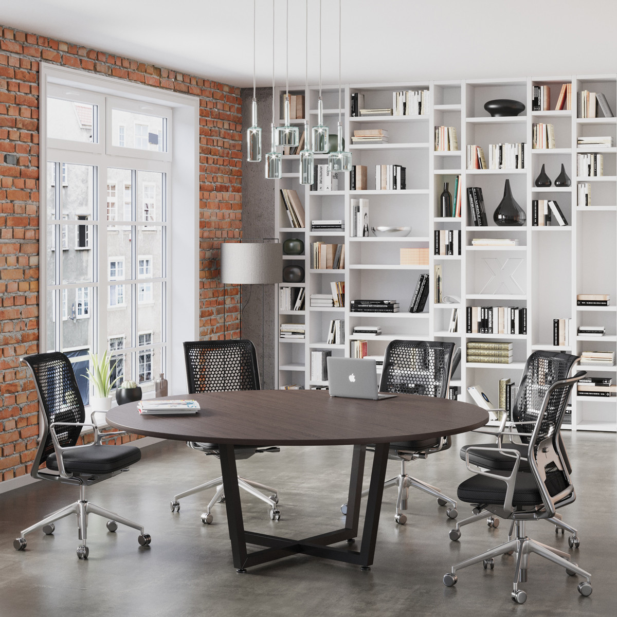 Стіл для переговорів M1D200 Loft design Венге Корсика