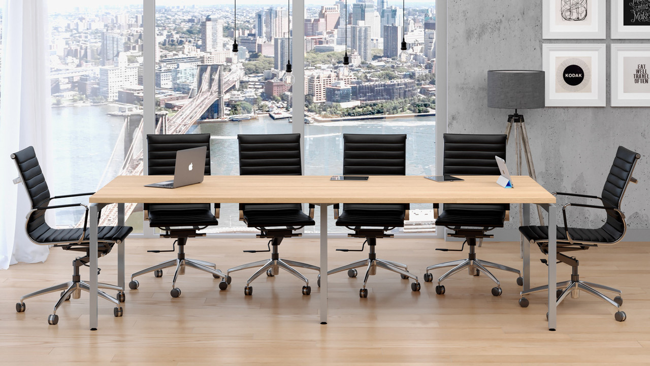 Стіл для переговорів Q270 Loft Design Дуб Борас
