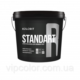 Kolorit Standart R структурна фарба для зовнішніх робіт LAP 4,5 л, фото 1