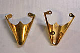Носики золото (прикраса на носок жіночого взуття) №017, фото 2