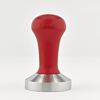 Темпер Motta плоский, з червоною ручкою, 58 мм