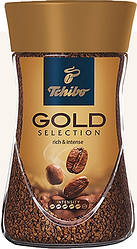 Кава розчинна Tchibo Gold Selection 100 г у скляній банці. Германия