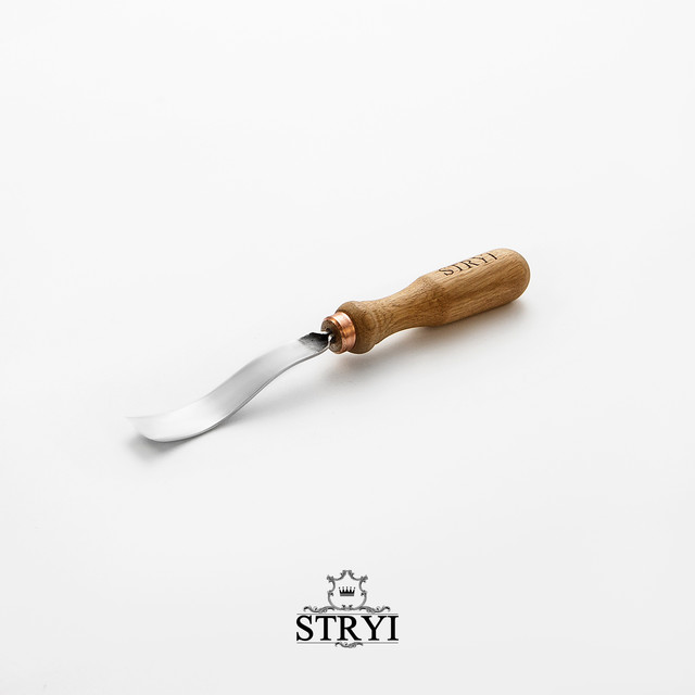Стамеска клюкарза отлогая 20мм STRYI Profi