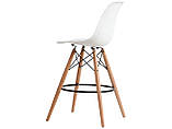 Полубарный стілець Nik Eames, білий, фото 5