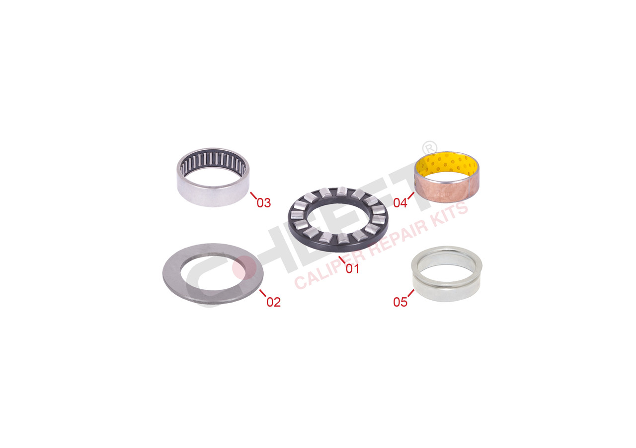 Комплект голчастих і роликових підшипників супорта MERITOR код: CFT2196, фото 1